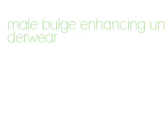 male bulge enhancing underwear