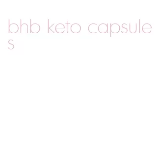 bhb keto capsules