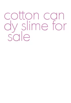 cotton candy slime for sale