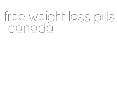 free weight loss pills canada