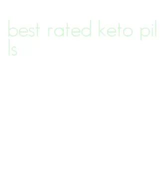 best rated keto pills
