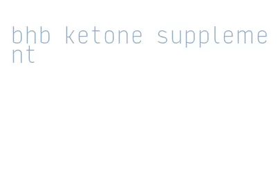 bhb ketone supplement