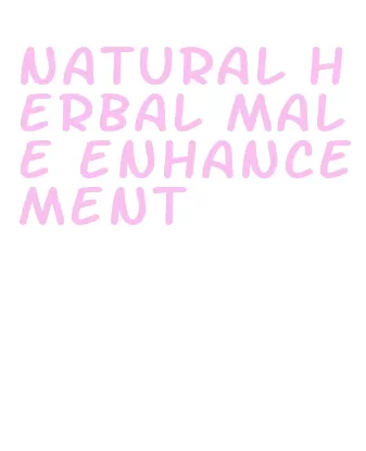 natural herbal male enhancement