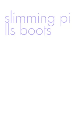 slimming pills boots