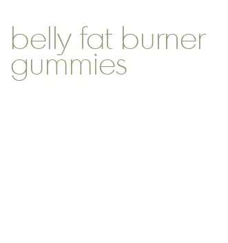 belly fat burner gummies