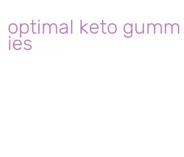 optimal keto gummies
