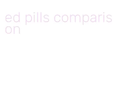 ed pills comparison
