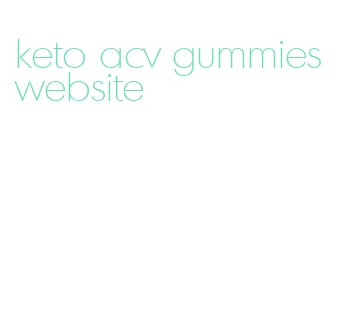 keto acv gummies website