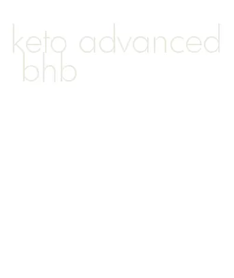 keto advanced bhb