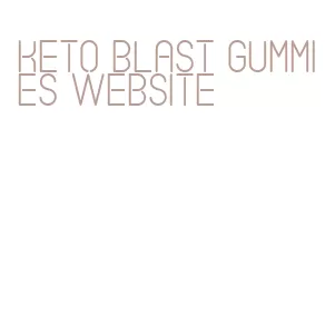 keto blast gummies website