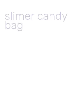 slimer candy bag