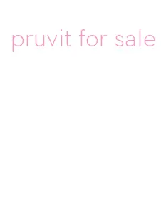 pruvit for sale