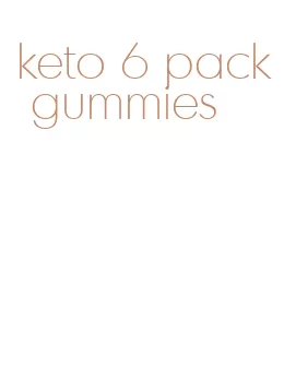 keto 6 pack gummies