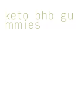 keto bhb gummies