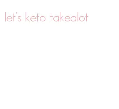 let's keto takealot