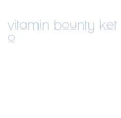 vitamin bounty keto