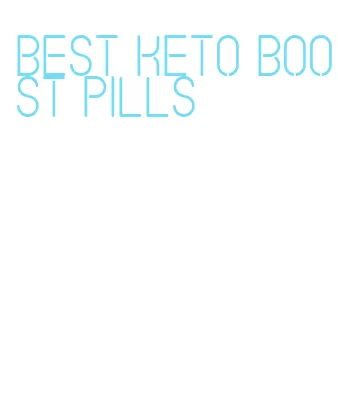 best keto boost pills