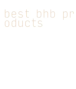 best bhb products