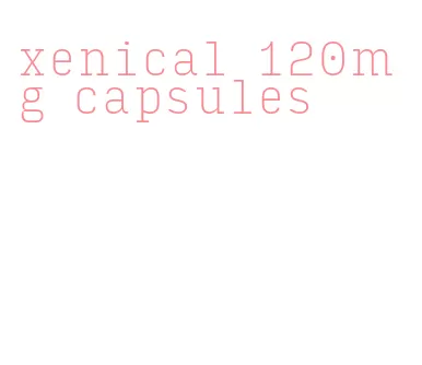 xenical 120mg capsules