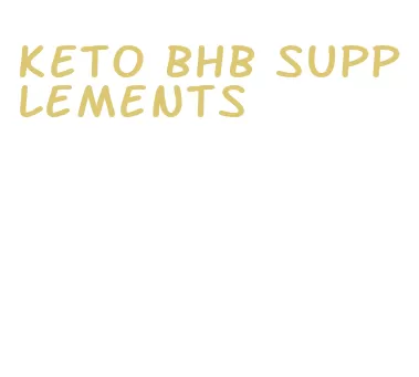 keto bhb supplements