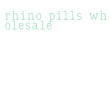 rhino pills wholesale
