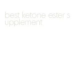 best ketone ester supplement