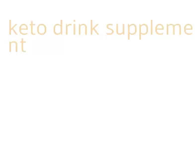 keto drink supplement