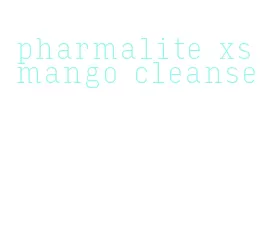 pharmalite xs mango cleanse