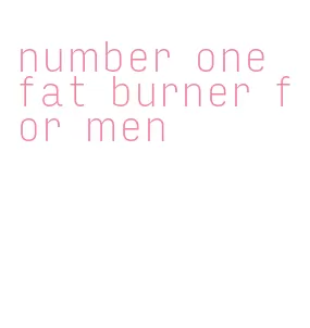 number one fat burner for men