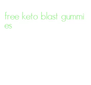 free keto blast gummies
