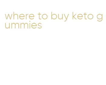 where to buy keto gummies