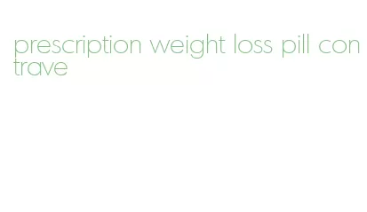 prescription weight loss pill contrave
