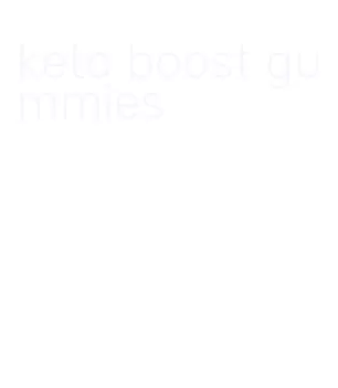 keto boost gummies