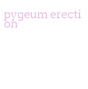 pygeum erection