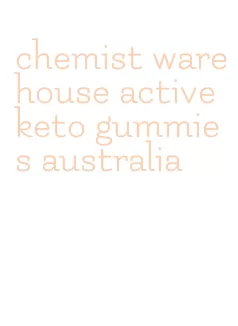 chemist warehouse active keto gummies australia