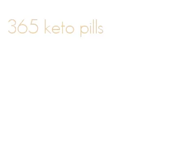 365 keto pills