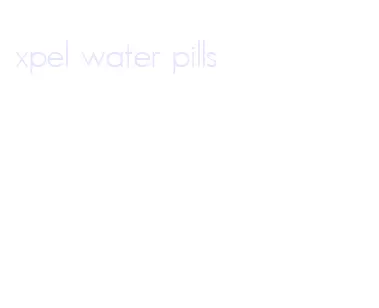 xpel water pills