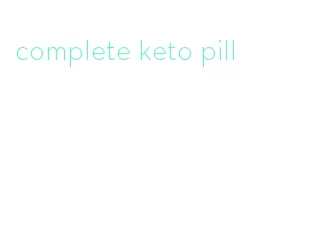 complete keto pill