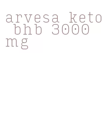 arvesa keto bhb 3000mg