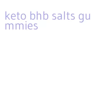 keto bhb salts gummies
