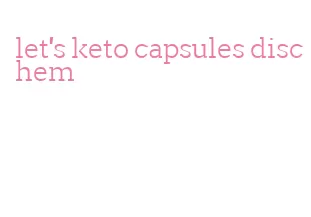 let's keto capsules dischem