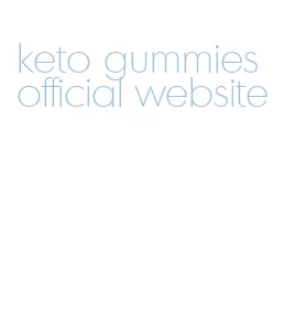 keto gummies official website