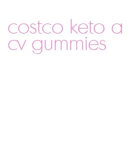 costco keto acv gummies