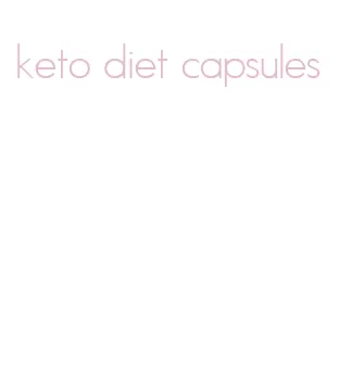 keto diet capsules