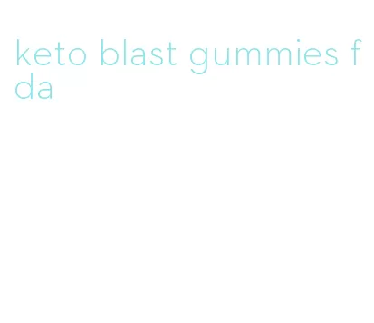 keto blast gummies fda