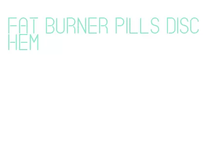 fat burner pills dischem