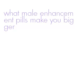 what male enhancement pills make you bigger