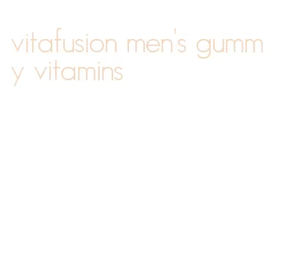 vitafusion men's gummy vitamins