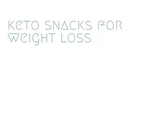 keto snacks for weight loss