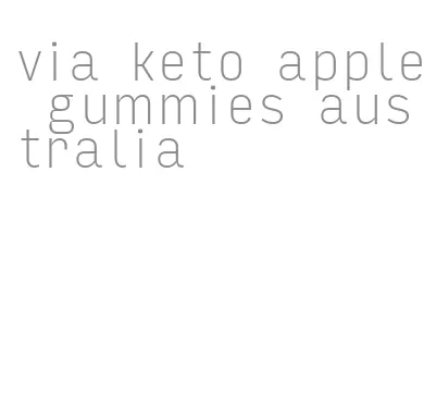 via keto apple gummies australia